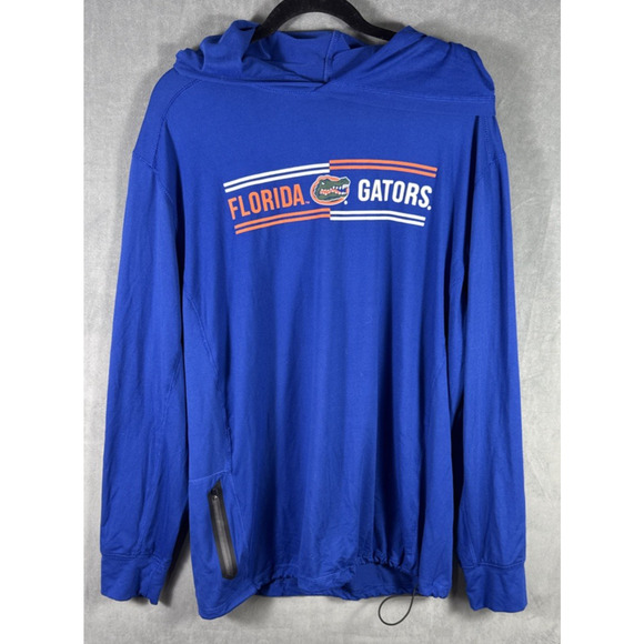 Florida‎ Gators Colosseum Pullover Hoodie Mens XL Blue Cinch Waist - Picture 1 of 6